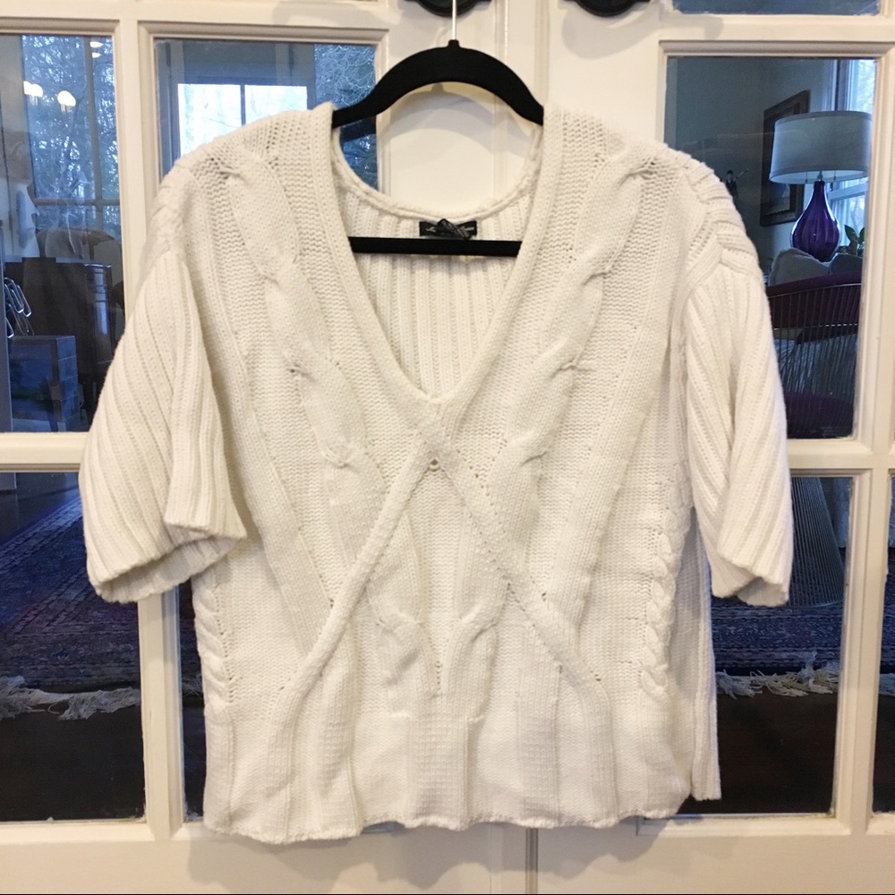 Vintage Winter White Sweater